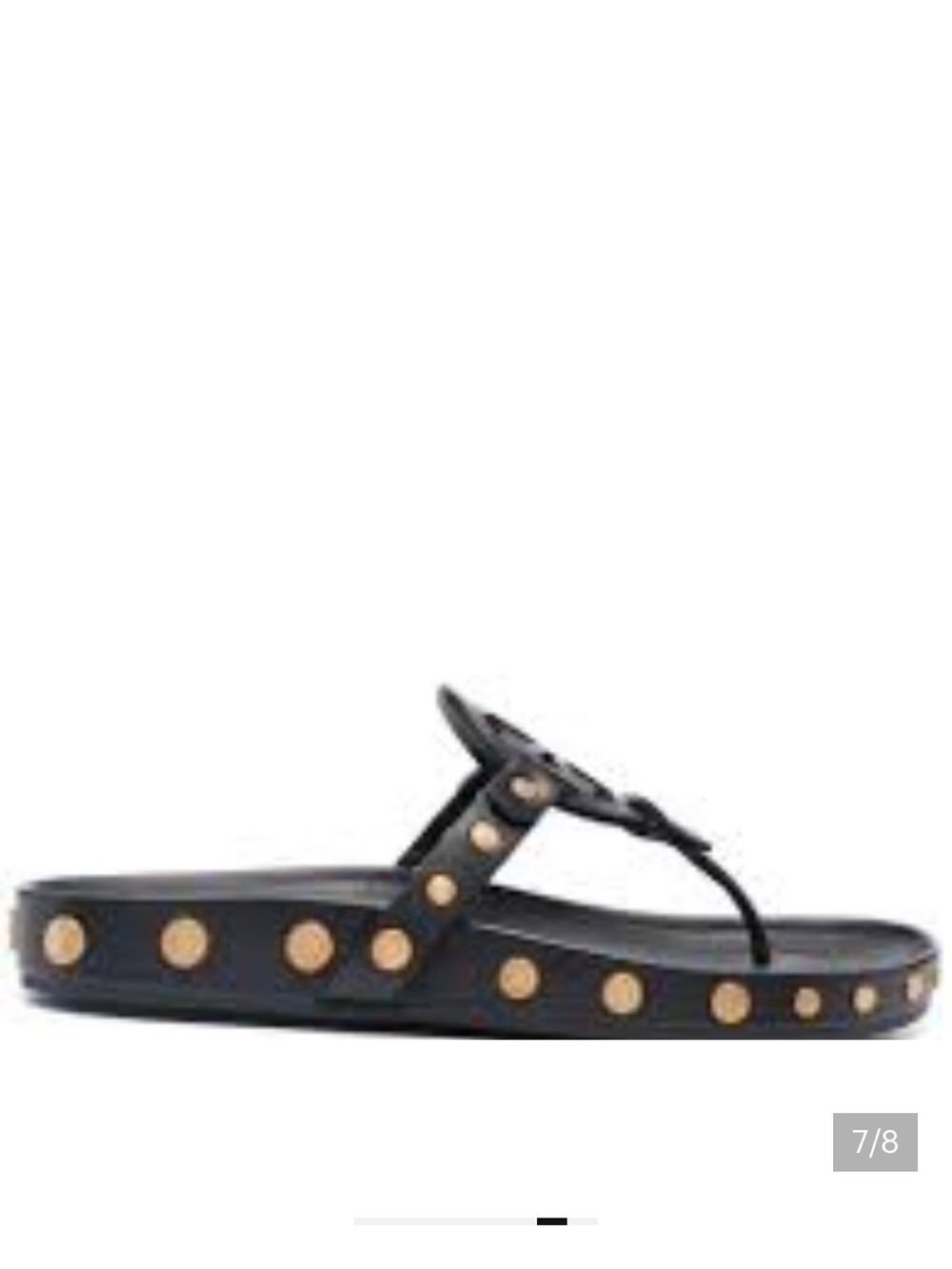 Tory Burch miller cloud coin perfect black shoes - Picture 2 of 9